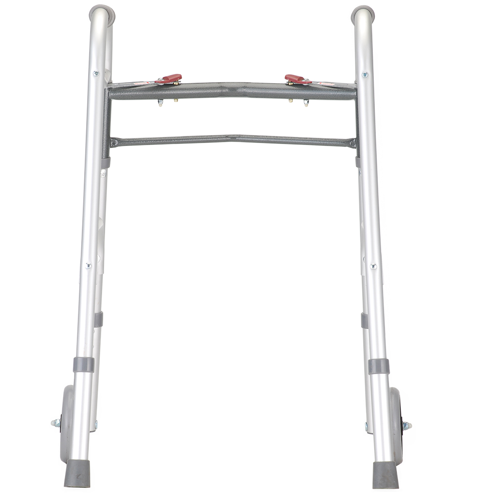 4090PW5 Folding Walker with 5 inch Wheels Petite